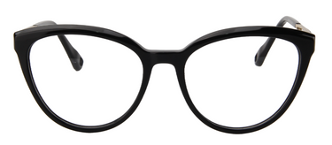 Safari Women Afro Motif Eyeglasses: Jemmy - Black Gold - SpecSMART Eye Clinic (Front View)